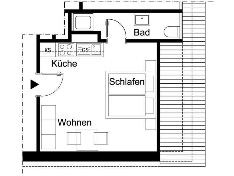 Gaestehaus Roell - Studio 4 Norderney Ngoại thất bức ảnh